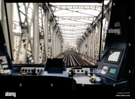 PARIS METRO - FRANCE - PARIS METRO COCKPIT DRIVER VIEW - PARIS TRAIN - PARIS TRANSPORT - METRO ...