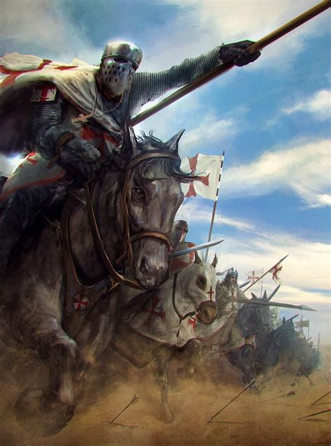 Pinturas y códices de la Edad Media | Crusader knight, Knights templar, Medieval knight