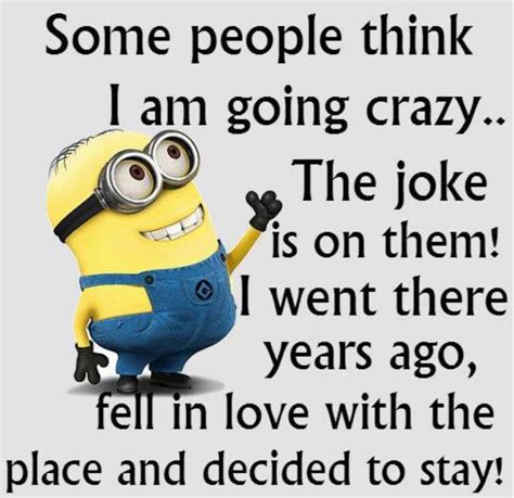 Funny Crazy People Quotes | Weird quotes funny, Funny inspirational quotes, Funny minion memes