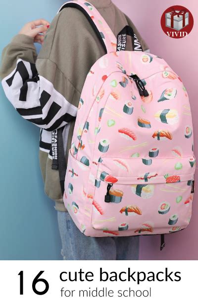 16 Cute Backpacks for Middle Schoolers | Best Back to School Book Bags