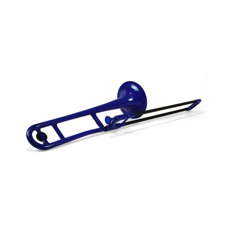 pBone Plastic Trombone with Bag [Blue] - Talentz