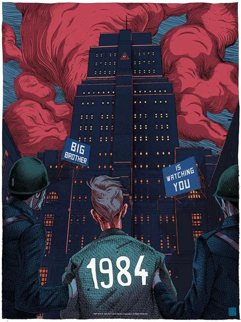 Nineteen Eighty-Four (1984) [768 1024] | Art, Alternative movie posters ...