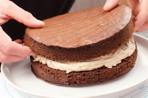 Chocolate Victoria Sponge Cake - Easy British Recipe by Flawless Food