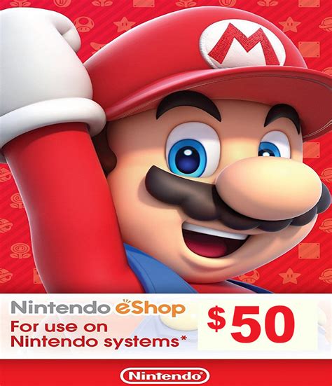 Nintendo eShop Card 50 USD – ExoPlayZone