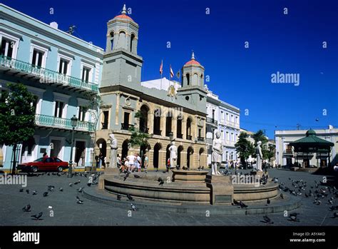 The City Hall in San Juan, Puerto Rico Stock Photo - Alamy