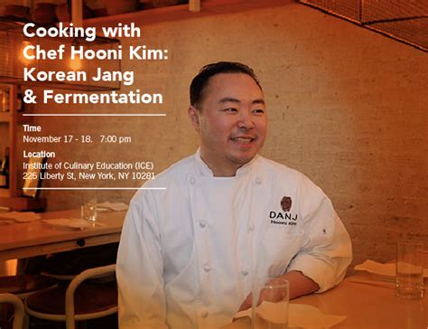 Cooking with Chef Hooni Kim: Korean Jang & Fermentation — Korean ...