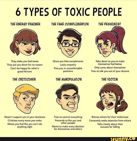 6 TYPES OF TOXIC PEOPLE THE ENERGY DRAINER 'They make you feel tense ...