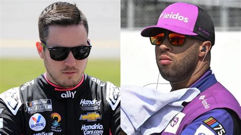 Bubba Wallace crashes NASCAR winner Alex Bowman (Video)