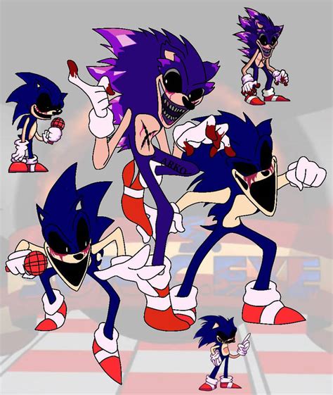 Sonic.exe FNF mod fanart! by Ark0CuratorOfCurves on DeviantArt