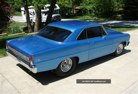 1966 Chevy Ii Nova Ss Sport Rolling Chassis Pro Street Tour 66