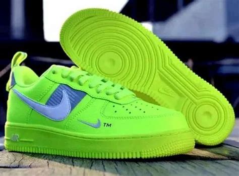 Men Sneakers Nike Air Force 1 Utility Neon Green at Rs 1797/pair in Surat | ID: 23840258030