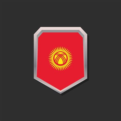 Illustration of Kyrgyzstan flag Template 13371139 Vector Art at Vecteezy