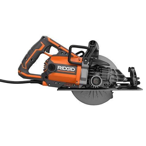 RIDGID 15 Amp 7 1/4 In. THRUCOOL Worm Drive Circular Saw