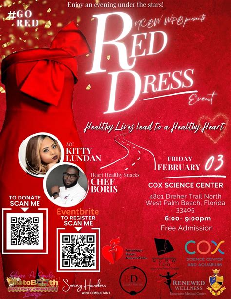 Red Dress Event - National Coalition of 100 Black Women, Inc. West Palm ...