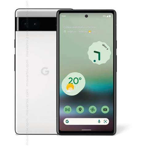 Google Pixel 6a 5G Chalk 128GB (810029934978) | Movertix Mobile Phones Shop