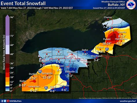 Lake-effect snows could dump up to 30 inches in Upstate New York - The Washington Post