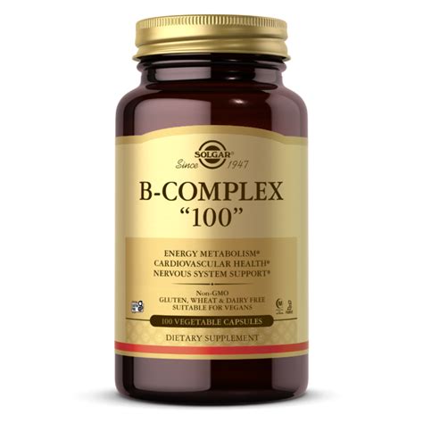 B-Complex "100" Vegetable Capsules - Solgar