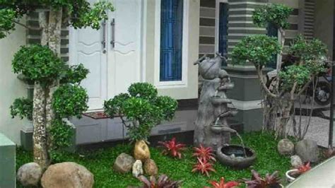 Desain Taman Rumah Cluster Bisa Memilih Minimalis Sederhana