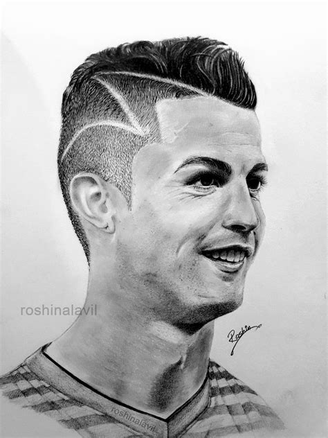 #CR7 #Cristiano #Rolando #Pencil #Sketches #Drawing Pencil Drawing ...