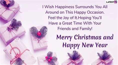 Merry Christmas and Happy New Year 2020 Wishes in Advance: WhatsApp Stickers, GIF Images ...