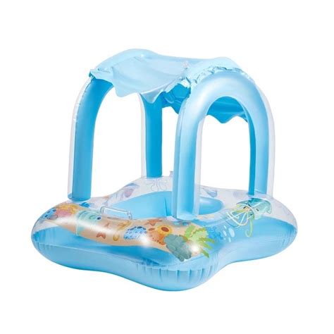 Pool Float With Canopy – Emma Blue