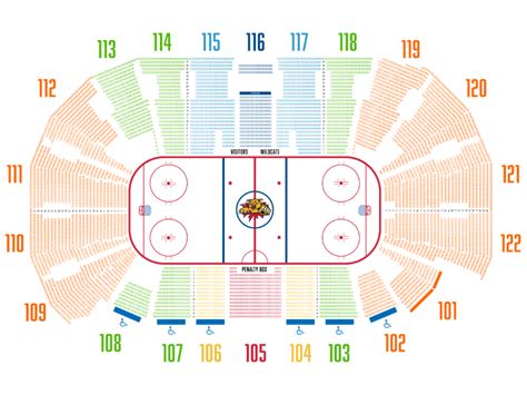 2020-21 Seat Map – Moncton Wildcats