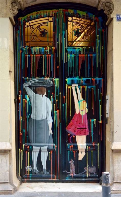 Street Door Art. Creative Painted Doors Around The World. | moco-choco