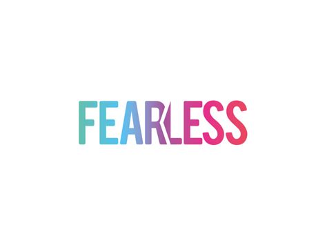 Fearless logo by Kel Corbett on Dribbble