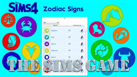 The Sims 4 Zodiac Traits - The Sims Game