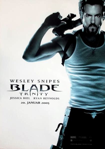 BLADE - TRINITY - 2005 - Filmplakat - Wesley Snipes - Biel - Poster - A