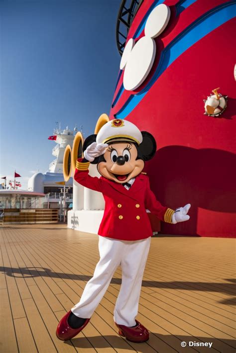 Disney Cruise Line Debuts Captain Minnie Mouse, New Initiatives to ...