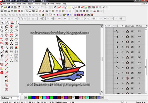 Software Embroidery: Wilcom ES-65 Designer