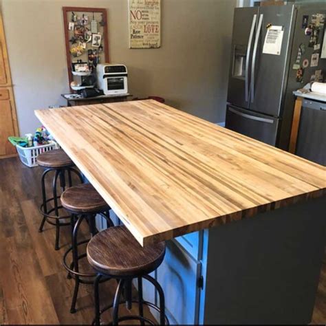 Butcher Block Countertop – Edge Grain – Tooill Cabinets