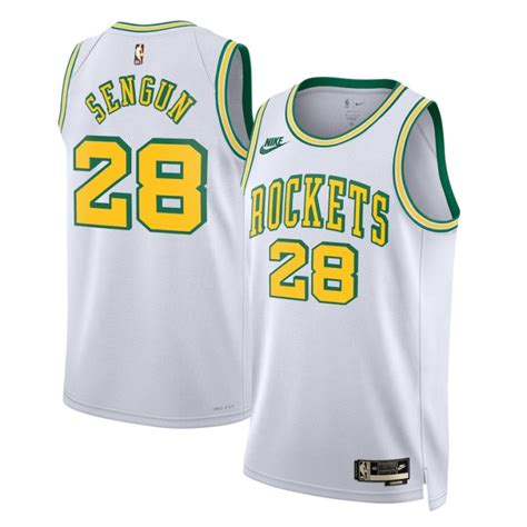 Houston Rockets Alperen Sengun Nike Classic Edition White NBA Jersey