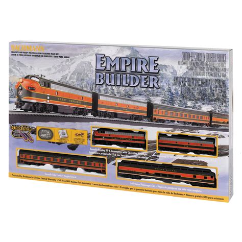 Bachmann Trains Empire Builder 'HO' Scale Ready To Run Electric Train Set - Toys & Games ...