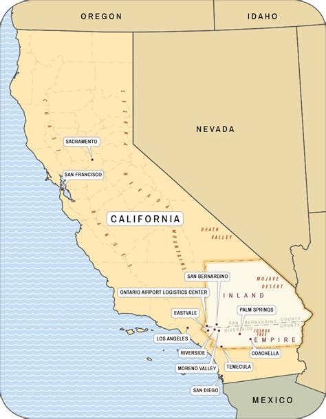 Inland Empire Map – Maps, Signage & Graphic Design