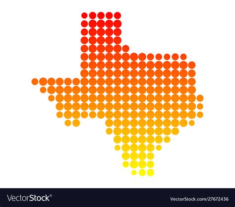 Map texas Royalty Free Vector Image - VectorStock