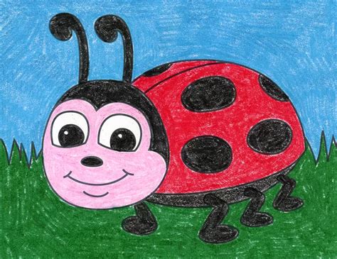 Update 141+ ladybug drawing for kids - seven.edu.vn