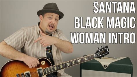 Black Magic Woman Guitar Lesson Part 1 - Santana - Marty Schwartz ...