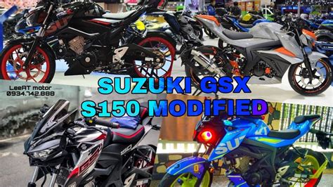 SUZUKI GSX S150 MODIFIED IDEAS || JEFFROYD NARTATEZ - YouTube