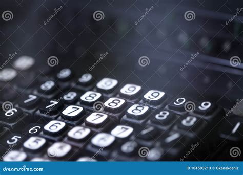 Vintage Retro Old Calculator Stock Image - Image of calculator ...