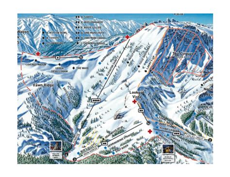 Kirkwood Ski Resort Trail Map | California Ski Resort Maps