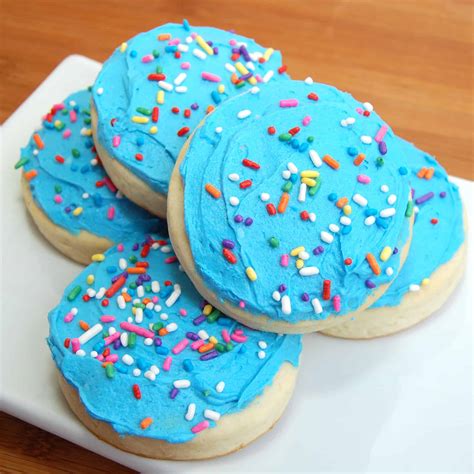 Soft Lofthouse Cookies with Frosting - Sweet Pea's Kitchen