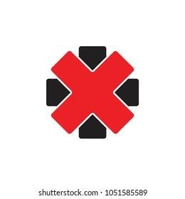 X Cross Symbol Logo Vector Stock Vector (Royalty Free) 1051585589 | Shutterstock