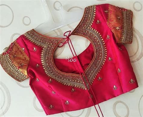 55 Latest Pattu saree blouse back neck designs || Trending blouse back ...