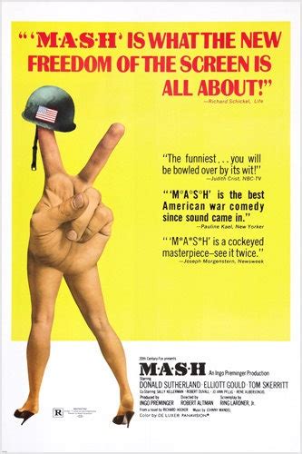 Mash Movie Poster Classic War Comedy Sutherland Gould & | Etsy