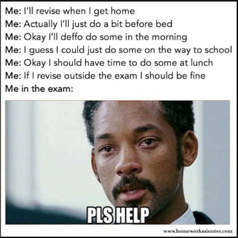 When do you revise? | Exams memes, Studying memes, Exams funny