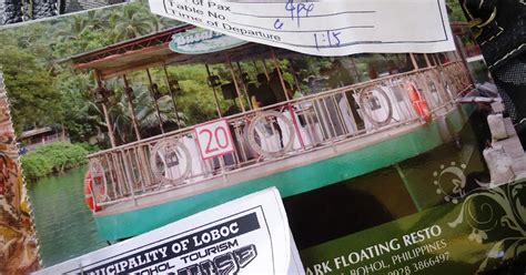 the traveller & her thoughts: LOBOC RIVER CRUISE