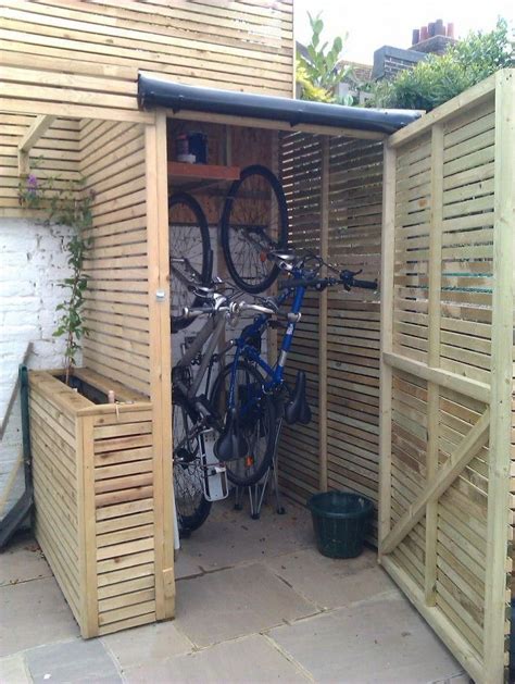 IMAG0460 #storageshed | Bicycle storage shed, Narrow shed, Building a shed