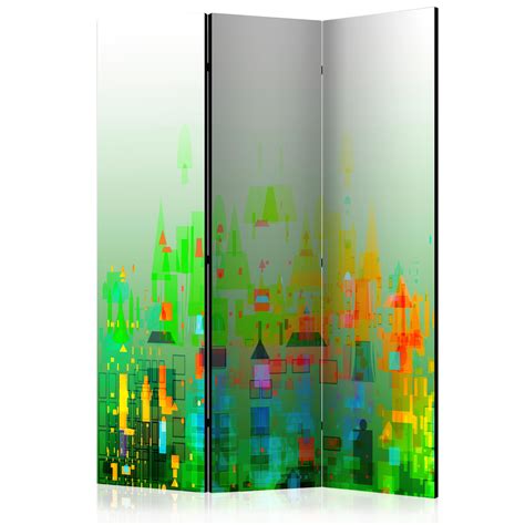 DECORATIVE PHOTO FOLDING SCREEN WALL ROOM DIVIDER ABSTRACTION! 2 SIZES! | eBay